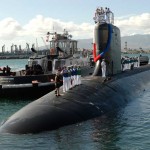 The Virginia-class submarine USS Texas arrived at its new home port, Naval Station Pearl Harbor, during an inner-fleet transfer from Groton Submarine Base. The arrival of Texas to Pearl Harbor will mark the second of the Virginia-class subs to be stationed in the Pacific, following the historic arrival of USS Hawaii in July. <br /><em>Credit: US Navy Visual News Service, 11/23/09, Location: PEARL HARBOR, Hawaii</em> Arrival of USS Texas