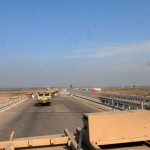 Logistics-Convoy-in-IraqA logistics convoy navigates the roads in Iraq as it makes its way from Forward Operating Base Kalsu to Forward Operating Base Scania, Nov. 20. Soldiers assigned to the 203rd Brigade Support Battalion go out on frequent logistics patrols to ensure that the Soldiers of the 3rd Heavy Brigade Combat Team, 3rd Infantry Division have all the supplies they need at the various patrol bases in the Sledgehammer Brigade's area of operation. <br /><em>Credit: 3rd Brigade Combat Team, 3rd Infantry Division Public Affairs, 11/21/09, Location: Forward Operating Base Kalsu, Iraq</em> Logistics Convoy in Iraq