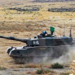 Pictured are Japanese Type 90 Tanks rolling back to their ammo point to reload during a live-fire range at Yakima Training Center, Wash., Sept. 15. The Soldiers were conducting a number of training events at YTC throughout September during the annual Exercise Rising Thunder. Around 350 Japanese soldiers came to Yakima Training Center, Wash., for nearly a month of training throughout September during Exercise Rising Thunder. This is an annual training event that involving Japanese and American troops. Due to current deployments, however, US troops were unable to participate this year. <br />The photo was taken on September 18, 2009 and provided by the 17th Public Affairs Detachment. are Japanese Type 90 Tanks