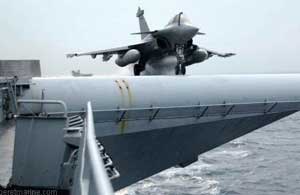 Rafale on the CDG pic1meretmarine