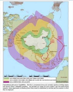 (Credit Map: 2010 Annual Report to Congress on Military and Security Developments Involving the People’s Republic of China) (Credit Map: 2010 Annual Report to Congress on Military and Security Developments Involving the People’s Republic of China)