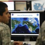 Second Lt. William Liggett, shown in front of a map on a screen at Air Force Space Command Network Operations & Security Center, Peterson Air Force Base, Colorado Springs, CO, July 20, 2010 (Credit: Reuters/Rick Wilking) Second Lt. William Liggett, shown in front of a map on a screen at Air Force Space Command Network Operations & Security Center, Peterson Air Force Base, Colorado Springs, CO, July 20, 2010 (Credit: Reuters/Rick Wilking)