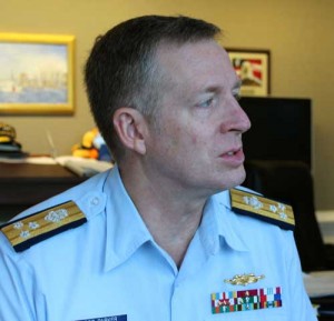 Vice Admiral Parker During the SLD Interview (Credit: SLD) Vice Admiral Parker During the SLD Interview (Credit: SLD)
