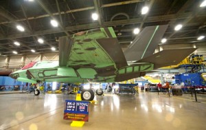 UK F-35 on the Line