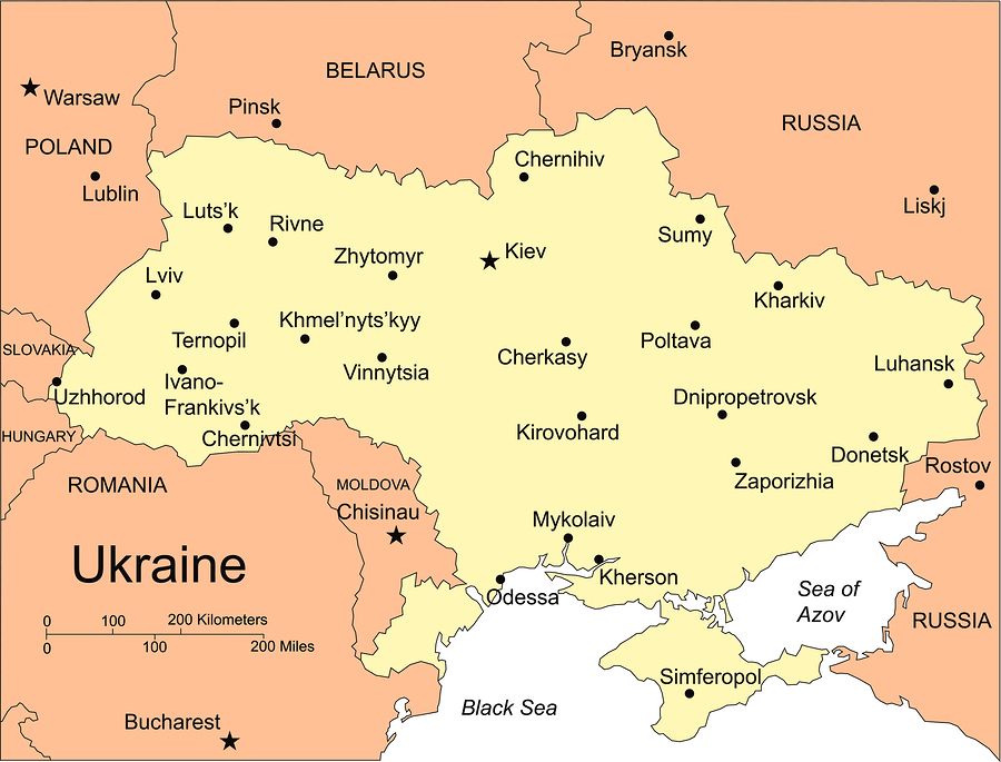 Cities Of Ukraine Russian Is 50