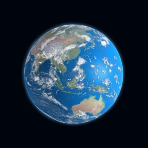 bigstock-high-detailed-Earth-map-China-12117788