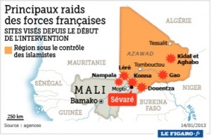 Graphic of French Raids