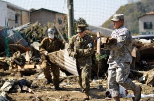 Services, JSDF unite during relief efforts in Operation Tomadachi