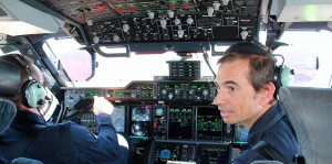 Talking with the Crew During the A400M Flight