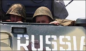 Russians Enter Kosovo.