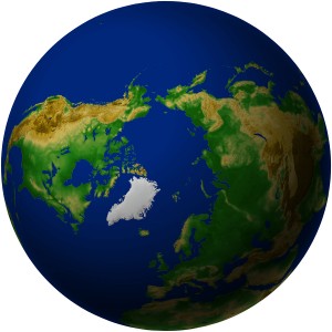 bigstock-Globe-With-Arctic-View-4903191
