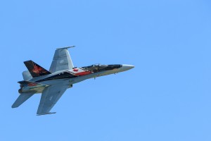 Royal Canadian Air Force (RCAF) CF-18, Canadian paint.
