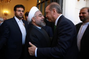 Turkey's Erdogan visits Iran to improve ties after split over Syria 9 days ago Iranian President Hassan Rouhani, second left, welcomes Turkish Prime Minister Recep Tayyip Erdogan for their meeting in Tehran, Iran, Wednesday, Jan. 29, 2014. Erdogan arrived in Tehran for talks with Iranian leaders on bilateral ties and regional issues including Syria. (AP Photo/Ebrahim Noroozi)