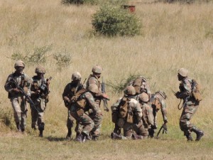 SANDF troops in the field. Credit Photo: Guy Martin, defenceWeb