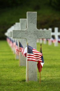 United States Marines and their French counterparts gathered at Aisne-Marne American Cemetery May 25 to celebrate Memorial Day, and to mark the 96th anniversary of the historic Battle of Belleau Wood. The event was held in the memorial cemetery which lies adjacent to the historic grounds of Belleau Wood and featured the laying of wreathes, a firing of volleys, the playing of "TAPS," raising of the American and French national colors, and a concert by the French and Marine Corps military bands. The mayor of the village of Bellau along with other military officers and officials representing the U.S. and France were present along with hundreds of locals and visitors from around the world. Participating units from the U.S. Marines included 5th Marine Regiment, the Wounded Warrior Regiment and Marine Forces Europe and Africa. French units that participated in the ceremony included the 21st Marine Infantry Regiment and the Musique Principale des Troupes de Marines. Credit: USMC Forces Europe and Africa