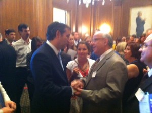 Joseph Kassab talks with Senator Cruz about the Iraqi Christian plight