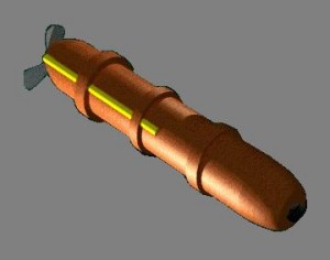 MK 67 Submarine Launched Mobile Mine (SLMM). Credit: Global Security.org