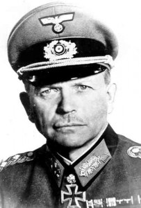 General Heiz Guderian was a military theorist and innovative General of the German Army. Germany's panzer forces were raised and fought according to his writings.