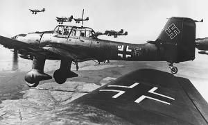 Blitzkrieg as made use of by Germany had significant psychological, or as some writers call, “terror” elements, such as the ‘Jericho Trompete’, a noise-making siren on the Junkers Ju-87 dive-bomber to influence the spirits of opponent forces.