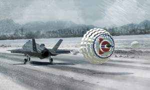 The Chute Adapter is built into the Norwegian F-35As on the final assembly line at Fort Worth.