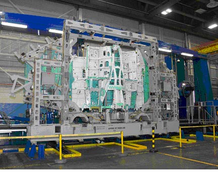 Figure 3 The Automated Wing Assembly Machine is Seen Here