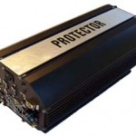 The RAPC Protector delivers a completely reliable ruggedized computer for many Gov applications. The Protector is a full in vehicle computer system designed to be used in many applications such as Ground Vehicles for Navigation, Tactical Information GPS, Management and Communications. The Protector is a single processor system with built in Uninterruptable Power Supply (UPS) for true Power Management and system protection. The Protector has no moving parts.