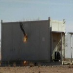 Test of AGM-114 Hellfire missile 
