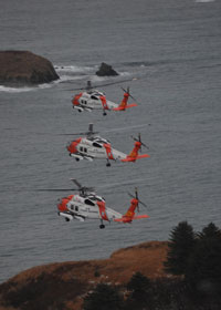 USCG-Helos-in-Formation-Fly