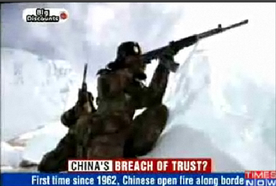 Sikkim Border Incident (credit: video from Indiatimes.com)