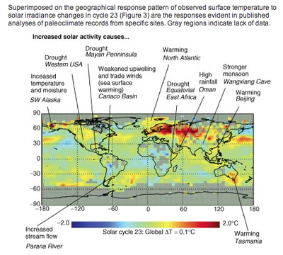 Judith Lean, Cycles and trends in solar irradiance and climate, 12/22/09 (http://www3.interscience.wiley.com)