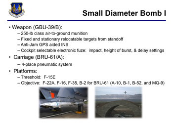 Small Diameter Bomb Small Diameter Bomb