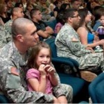 Soldiers with their families (Credit Photo: DoD Buzz)