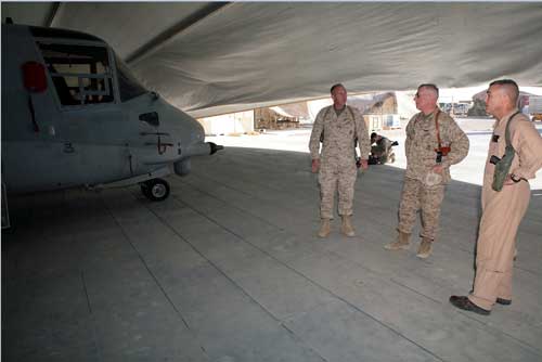 Figure 1 General Trautman in Afghanistan, November 2009 (Credit Photo: USMC)