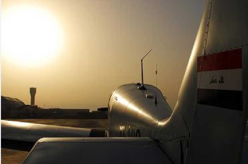 The Sama CH2000 surveillance plane is one of the aircraft used by the Iraqi air force's 70th Squadron to train pilots for intelligence, surveillance and reconnaissance missions. The squadron has worked diligently to bring an era of independence and now trains Iraqi pilots with Iraqi instructors. (Credit Photo: 367th Mobile Public Affairs Detachment, 4/19/10) The Sama CH2000 surveillance plane is one of the aircraft used by the Iraqi air force's 70th Squadron to train pilots for intelligence, surveillance and reconnaissance missions. The squadron has worked diligently to bring an era of independence and now trains Iraqi pilots with Iraqi instructors. (Credit Photo: 367th Mobile Public Affairs Detachment, 4/19/10)