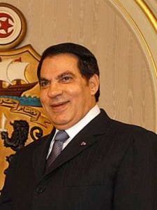 Zine El Abidine Ben Ali (Credit: http://en.wikipedia.org/wiki/Zine_El_Abidine_Ben_Ali)