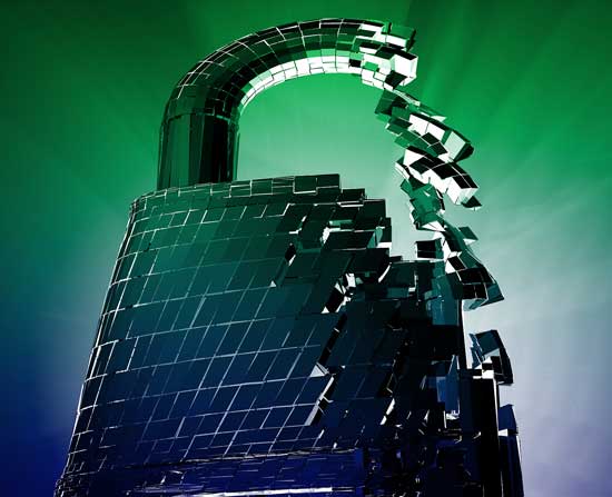 Hackers are constantly working to break data locks. (Credit: Bigstock) Hackers are constantly working to break data locks. (Credit: Bigstock)