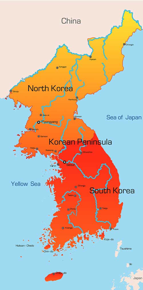 A Unified Korea in the Works? (Credit: Bigstock)