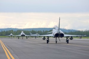 Eurofighters in Red Flag 2012