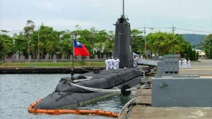 One of the four operational Taiwanese submarines purchased from the Netherlands.  