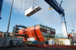 Prince of Wales Gas Turbine Engine. Credit: Aircraft Carrier Alliance