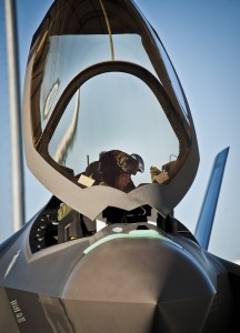 Maj. Laurens Vijge, a Royal Netherlands Air Force pilot, dresses in his life support equipment prior to his first flight in the F-35A Lightning II Dec. 18, 2013 at Eglin Air Force Base, Fla. Vijge became the first RNLAF pilot to fly the joint strike fighter and the flight marks the first sortie for the RNLAF here. (U.S. Air Force photo/Samuel King Jr) 