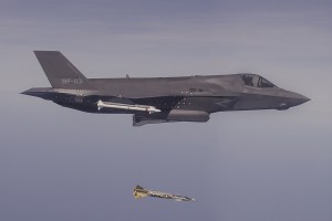 The F-35 Lightning II Pax River Integrated Test Force from Air Test and Evaluation Squadron (VX) 23 conducted the first weapons separation test of the UK’s Paveway IV precision-guided bomb from an F-35B Lightning II short take-off/vertical-landing (STOVL) variant June 12. During flight 461 over the NAVAIR Atlantic Test Ranges, RAF Squadron Leader Andy Edgell dropped two inert Paveway IV bombs from aircraft BF-03. This test is the first of a series of UK weapons separation events scheduled for 2015.